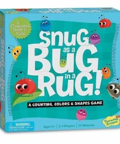 Peaceable Kingdom Game – Snug As A Bug In A Rug Preschool Game