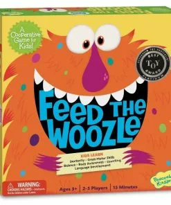 Peaceable Kingdom - Feed The Woozle Preschool Game
