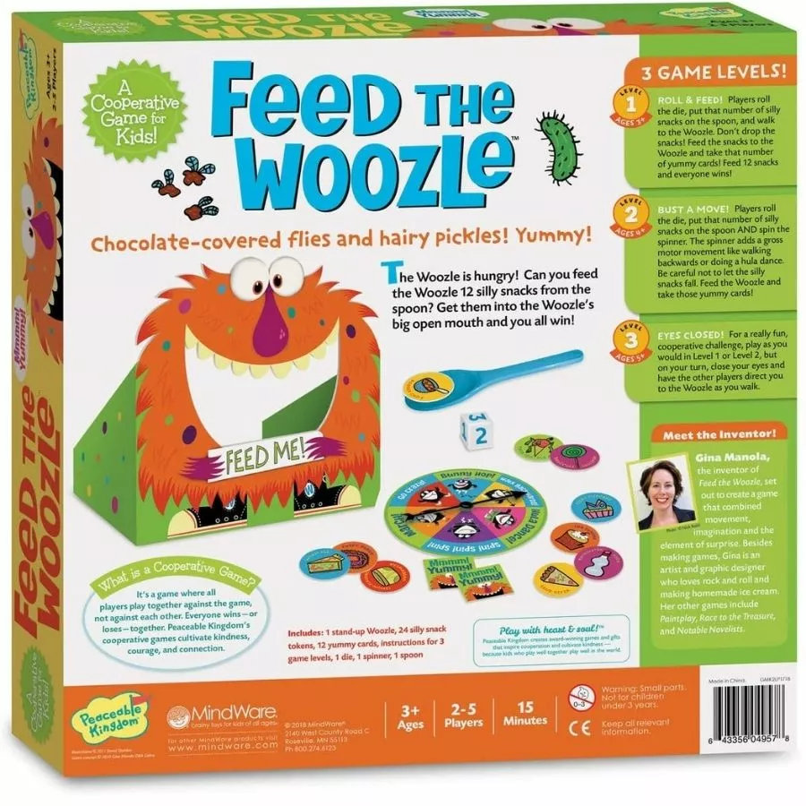 Peaceable Kingdom - Feed The Woozle Preschool Game 7 Peaceable Kingdom - Feed The Woozle Preschool Game - Image 5