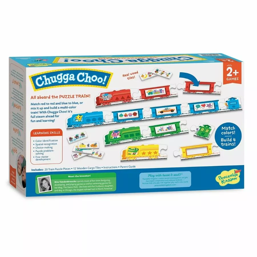 Peaceable Kingdom - Chugga Choo Puzzle Game 4 Peaceable Kingdom - Chugga Choo Puzzle Game - Image 2
