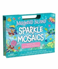 Peaceable Kingdom - Mermaid Island Sparkle Mosaics