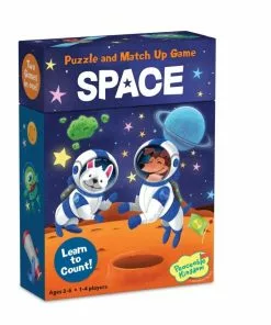Peaceable Kingdom - Match Up Game And Puzzle: Space