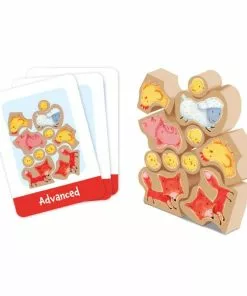 Peaceable Kingdom - Stack Your Chickens Game 8 Peaceable Kingdom - Stack Your Chickens Game -Educational Toys Shop PK SG01 PeaceableKingdom StackYourChickensGame 4 1024x1024