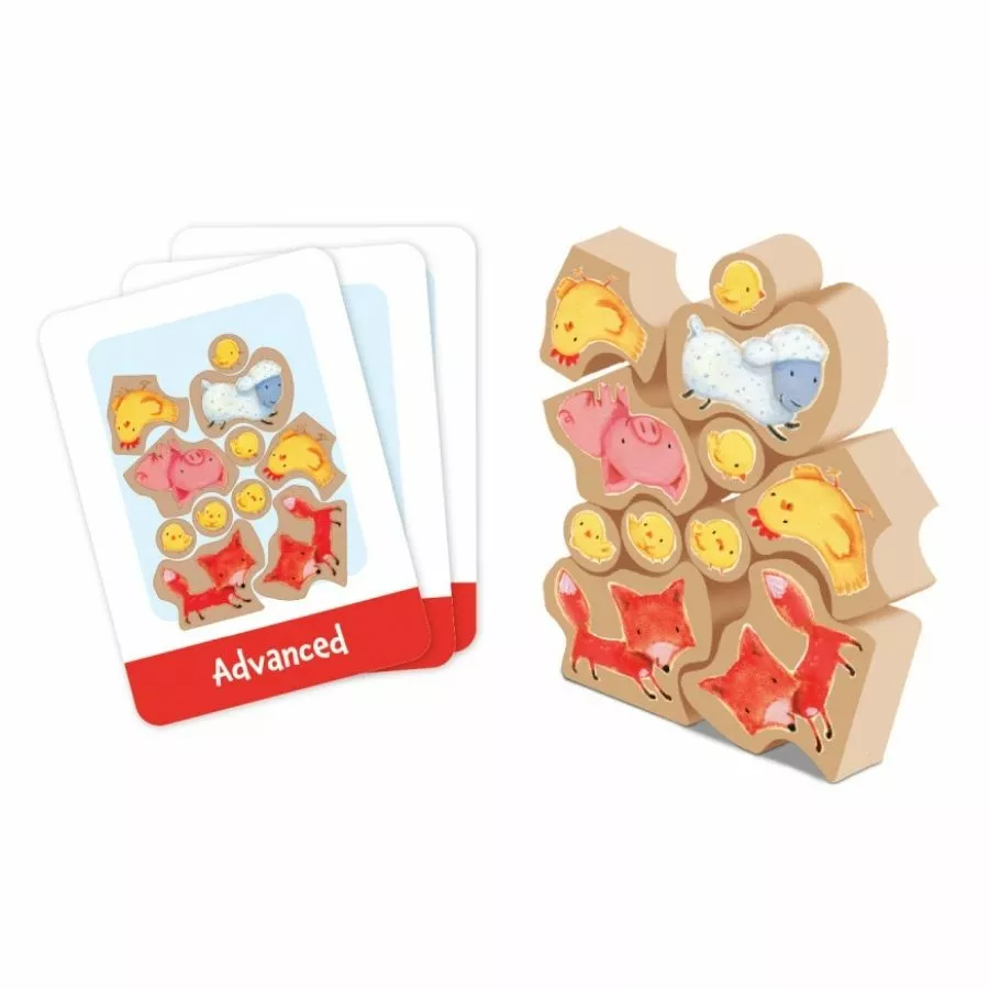 Peaceable Kingdom - Stack Your Chickens Game 5 Peaceable Kingdom - Stack Your Chickens Game - Image 3