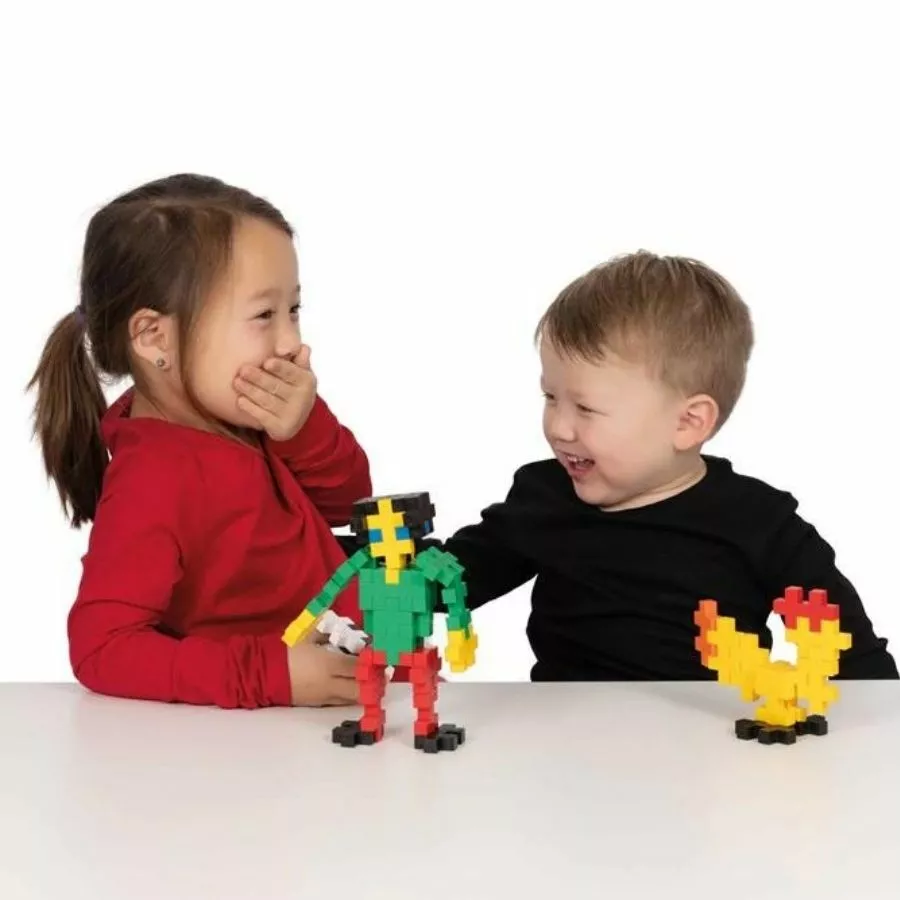 Plus-Plus Blocks - Big Basic Mix 100 Pieces 5 Plus-Plus Blocks - Big Basic Mix 100 Pieces - Image 3