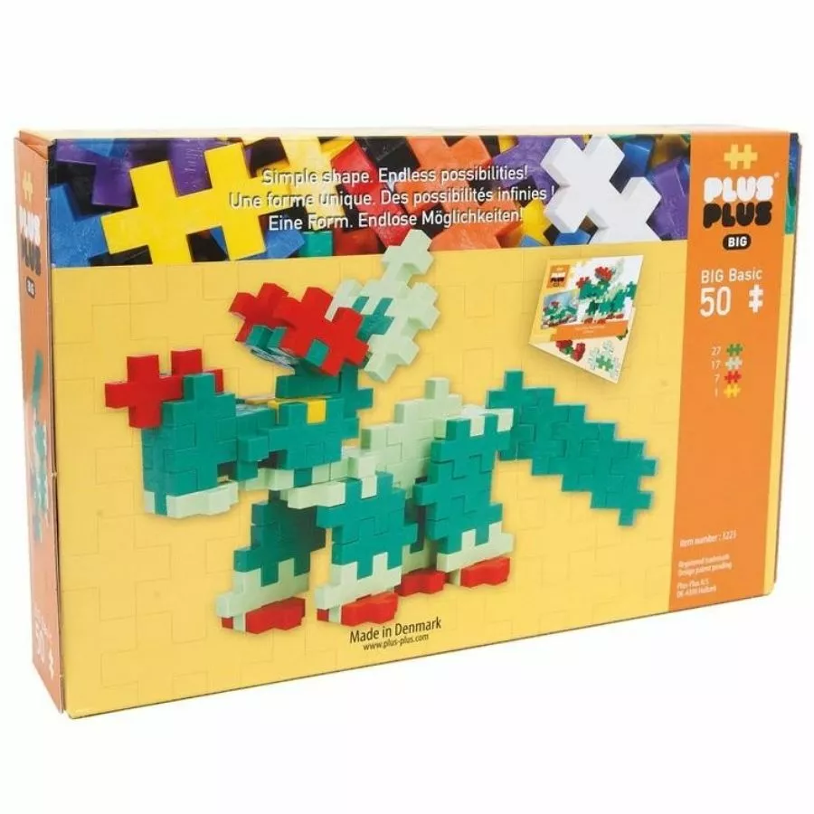 Plus-Plus Blocks - Big Dinosaur 50 Pieces 4 Plus-Plus Blocks - Big Dinosaur 50 Pieces - Image 2