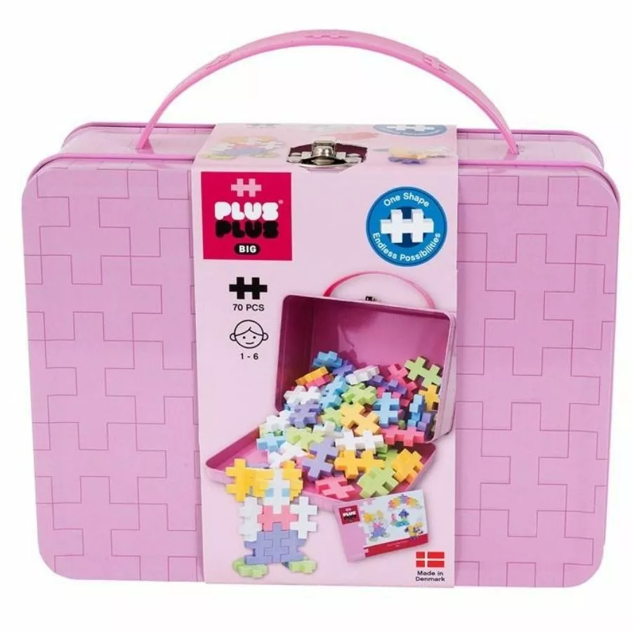 Plus-Plus Big - Metal Suitcase Pastel 3 Plus-Plus Big - Metal Suitcase Pastel