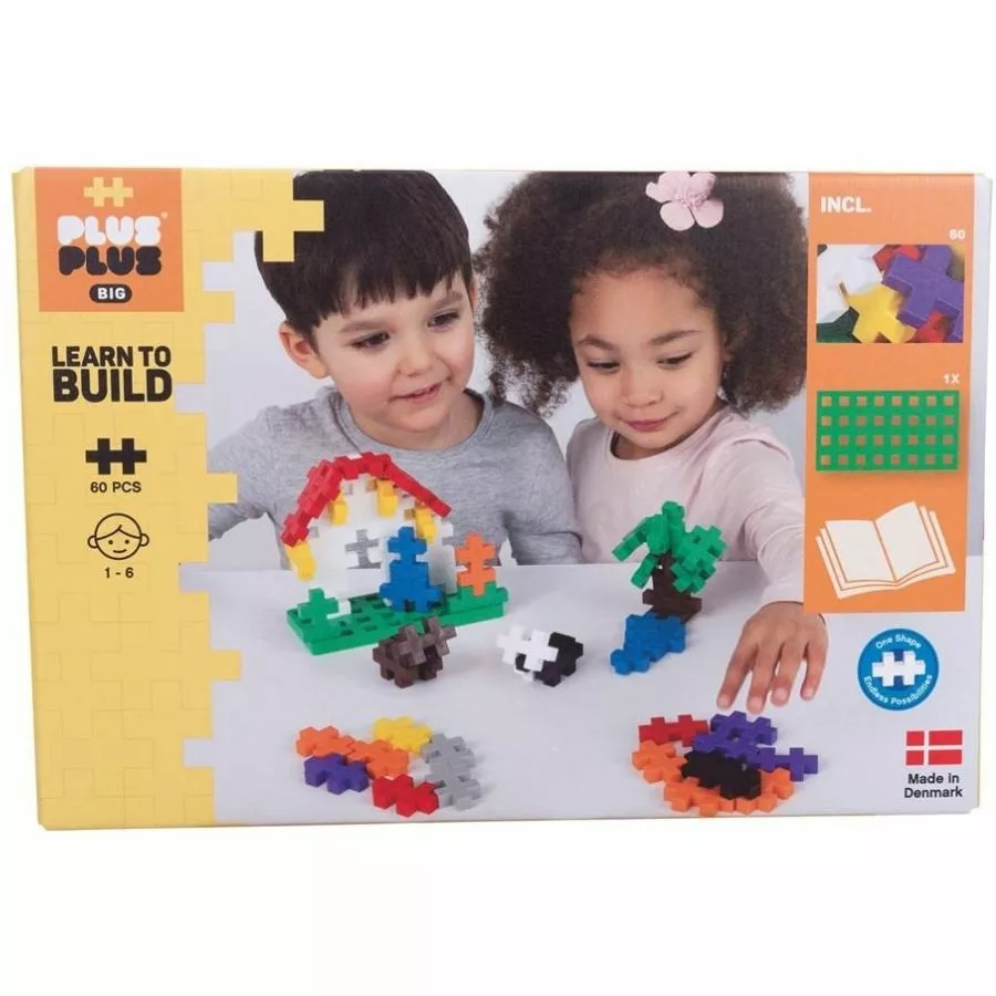 Plus-Plus Big - Learn To Build 60 Pieces 3 Plus-Plus Big - Learn To Build 60 Pieces