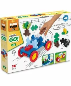 Plus-Plus: BIG Make And Go 46 Pieces Construction Toy