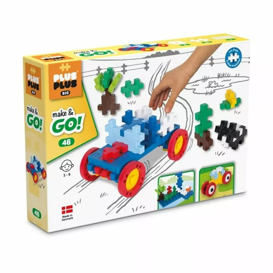 Plus-Plus: BIG Make And Go 46 Pieces Construction Toy 3 Plus-Plus: BIG Make And Go 46 Pieces Construction Toy