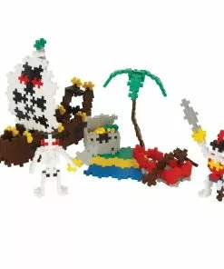Plus-Plus: Basic Pirates 360 Pieces Construction Toy 7 Plus-Plus: Basic Pirates 360 Pieces Construction Toy -Educational Toys Shop PP3729 Plus PlusBasicPirates360Pieces ConstructionToyBlocks 3 1024x1024