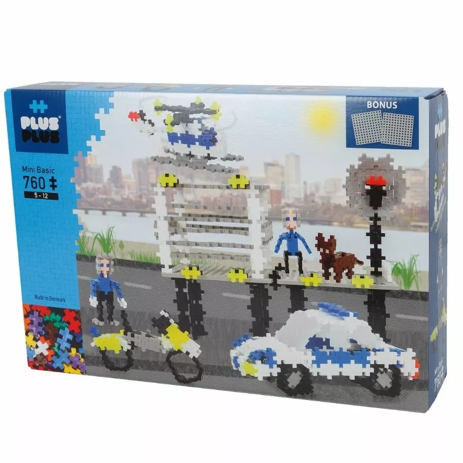 Plus-Plus: Basic Police 760 Pieces Construction Set 3 Plus-Plus: Basic Police 760 Pieces Construction Set