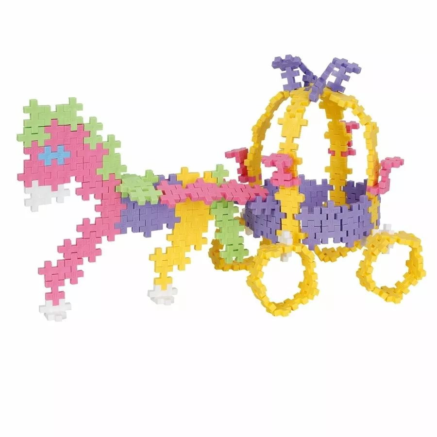 Plus-Plus: Pastel 3-in-1 Fairy Tale 220 Pieces Construction Toy 6 Plus-Plus: Pastel 3-in-1 Fairy Tale 220 Pieces Construction Toy - Image 4