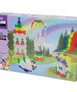 Plus-Plus: Pastel Rainbow Hot Air Balloon 360 Pieces