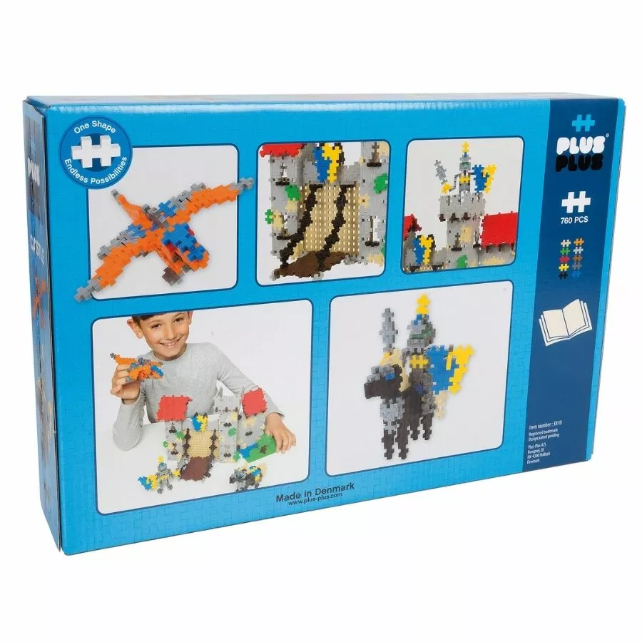 Plus-Plus: Basic Castle 760 Pieces Construction Toy 4 Plus-Plus: Basic Castle 760 Pieces Construction Toy - Image 2