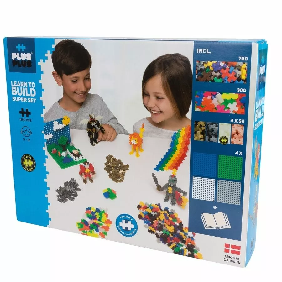 Plus-Plus: Basic Learn To Build Super Set Construction Toy 3 Plus-Plus: Basic Learn To Build Super Set Construction Toy