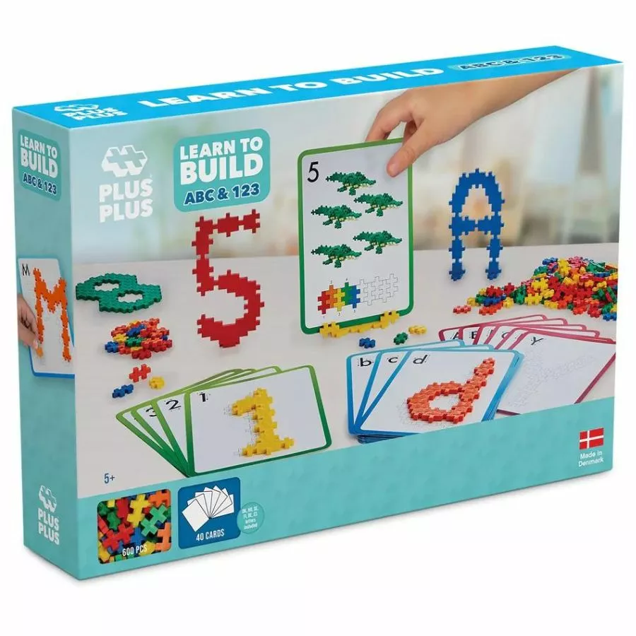 Plus-Plus - Learn To Build ABC And 123 3 Plus-Plus - Learn To Build ABC And 123