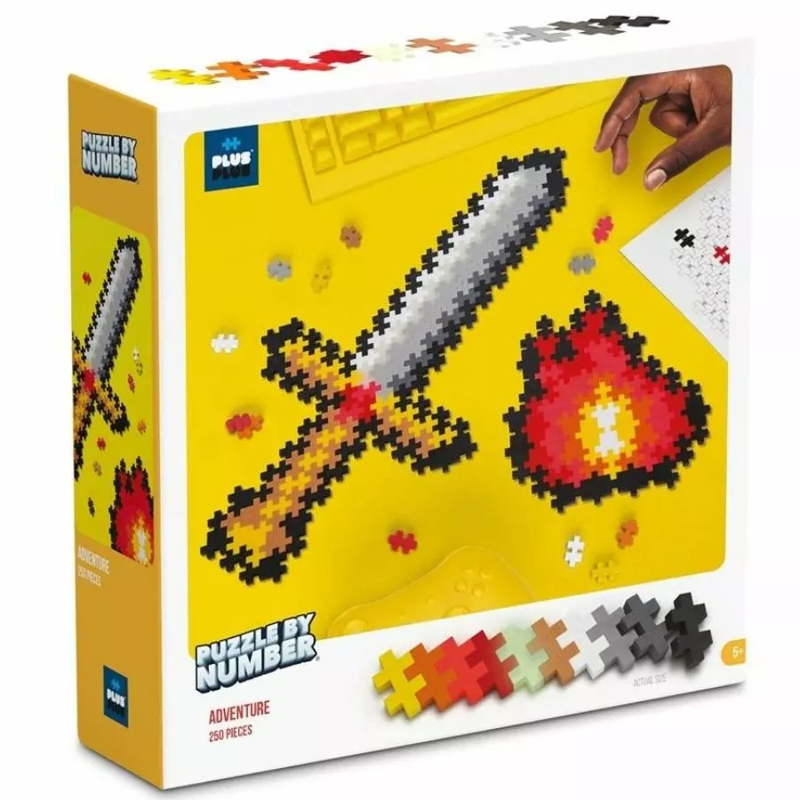 Plus-Plus Blocks - Puzzle By Number Adventure 250 Pieces 3 Plus-Plus Blocks - Puzzle By Number Adventure 250 Pieces