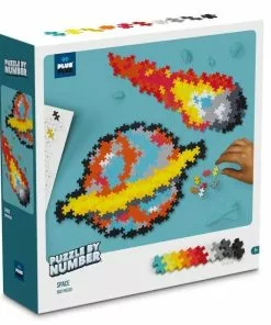 Plus-Plus Blocks - Puzzle By Number Space 500 Pieces