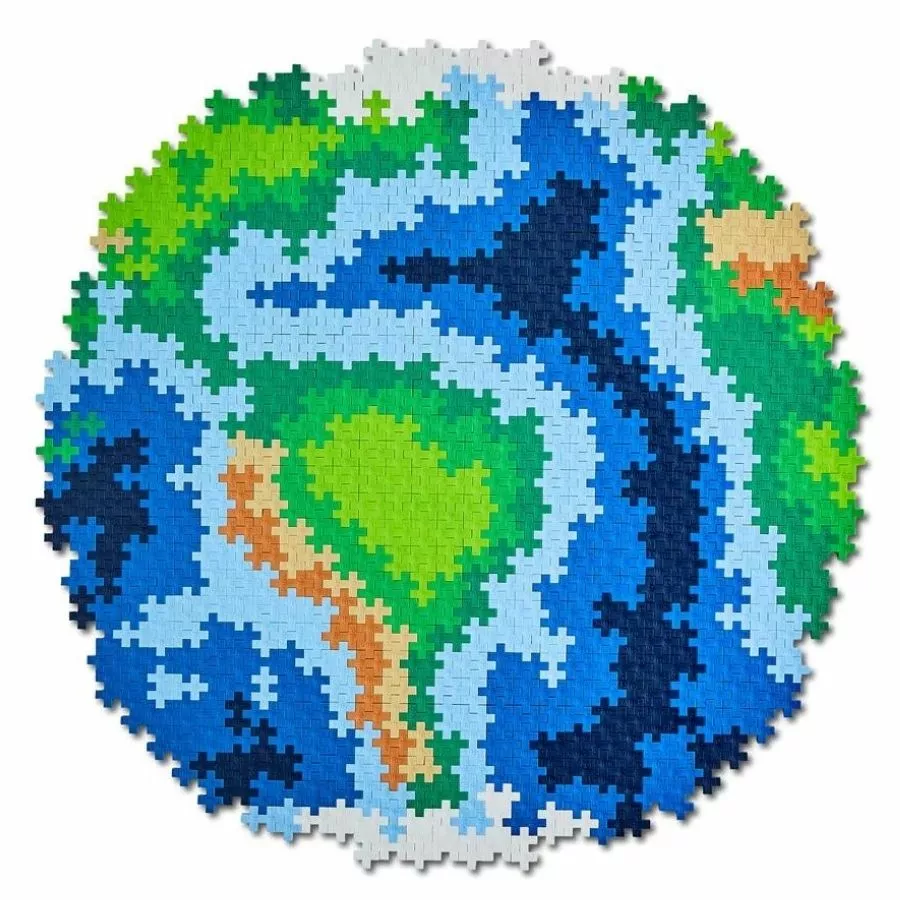 Plus-Plus Blocks - Puzzle By Number Earth 800 Pieces 5 Plus-Plus Blocks - Puzzle By Number Earth 800 Pieces - Image 3