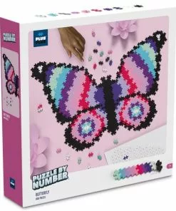 Plus-Plus Blocks - Puzzle By Number Butterfly 800 Pieces