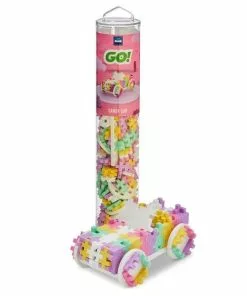 Plus-Plus - GO Colour Cars Candy 200 Pieces Tube