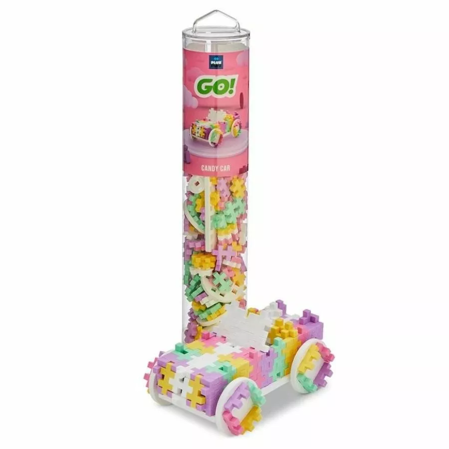 Plus-Plus - GO Colour Cars Candy 200 Pieces Tube 3 Plus-Plus - GO Colour Cars Candy 200 Pieces Tube