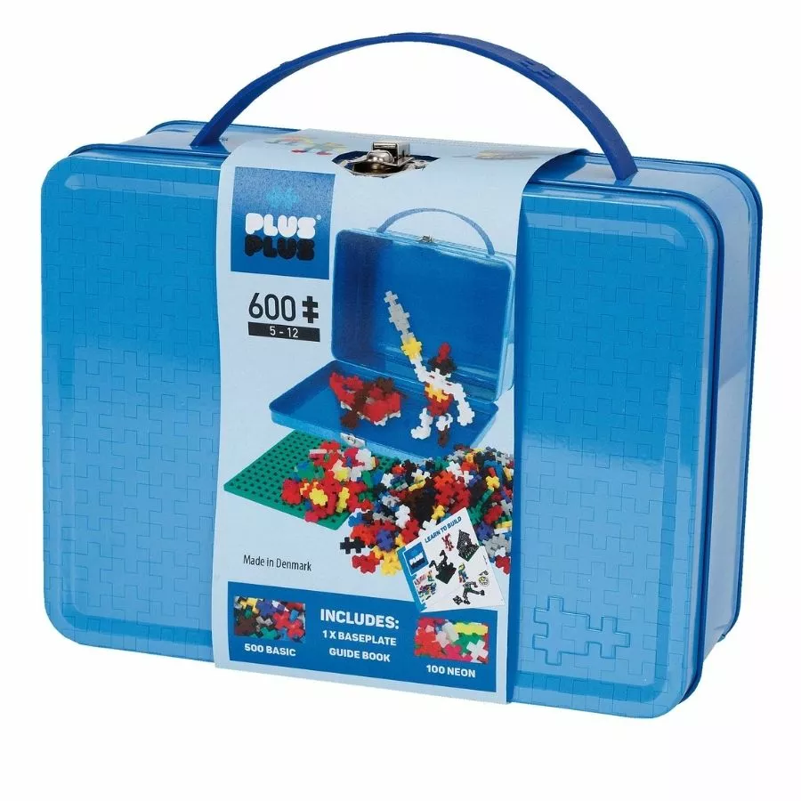 Plus-Plus: Suitcase Basic Metal 600 Pieces Construction Toy 3 Plus-Plus: Suitcase Basic Metal 600 Pieces Construction Toy