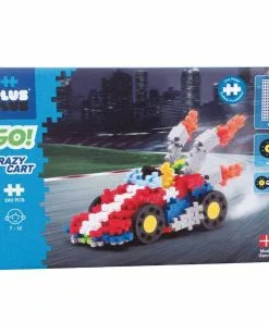 Plus-Plus: Go! Crazy Cart 240 Pieces Construction Toy