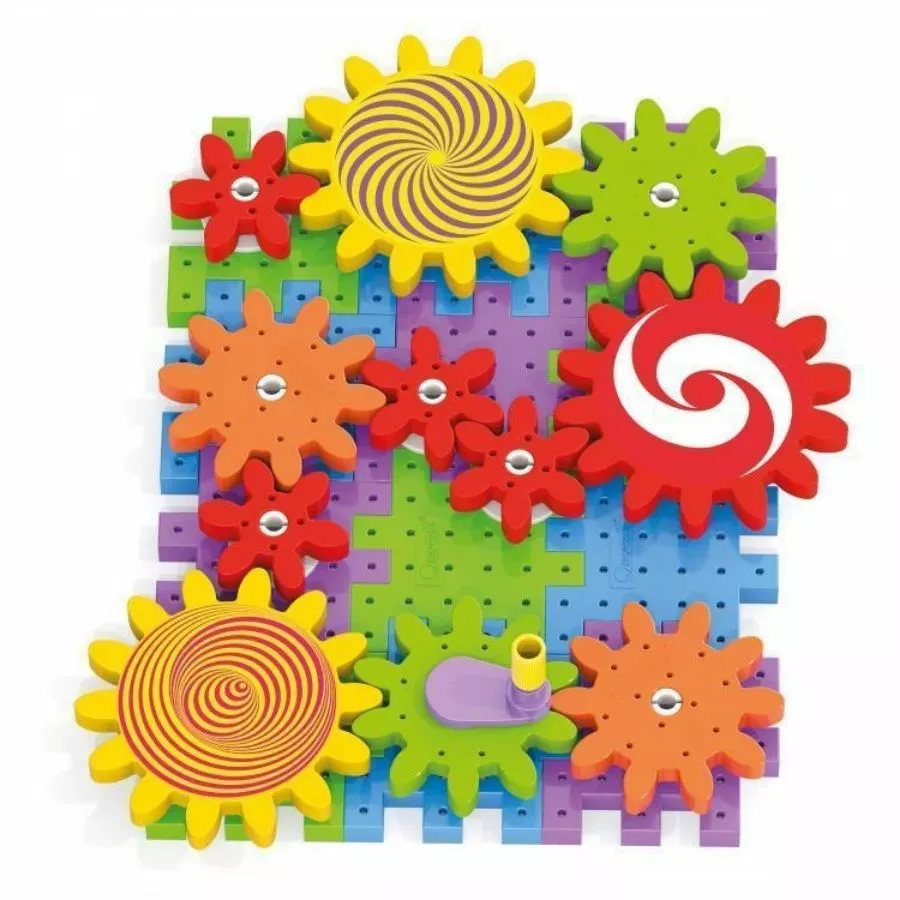 Quercetti Old Quercetti - Kaleido Gears Starter Set 37 Pieces 4 Quercetti Old Quercetti - Kaleido Gears Starter Set 37 Pieces - Image 2