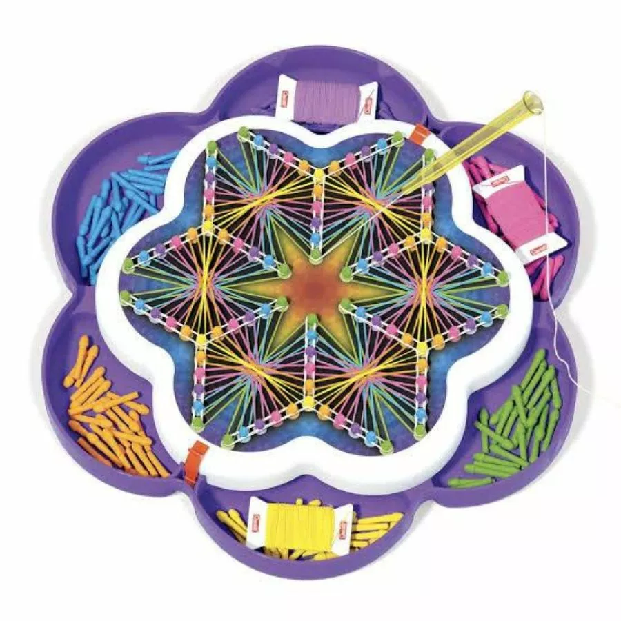Quercetti - Play Creativo: String Art Mandala 4 Quercetti - Play Creativo: String Art Mandala - Image 2
