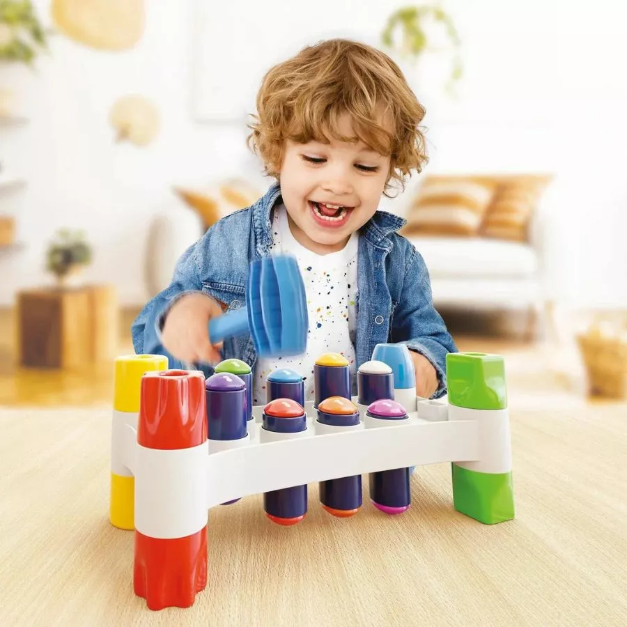 Quercetti - Hammer Peg Pound A Peg 7 Quercetti - Hammer Peg Pound A Peg - Image 5