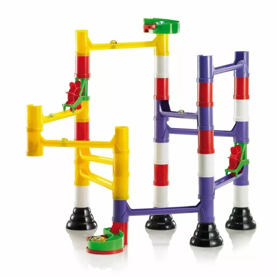 Quercetti - Migoga Basic Marble Run 45 Pieces 4 Quercetti - Migoga Basic Marble Run 45 Pieces - Image 2