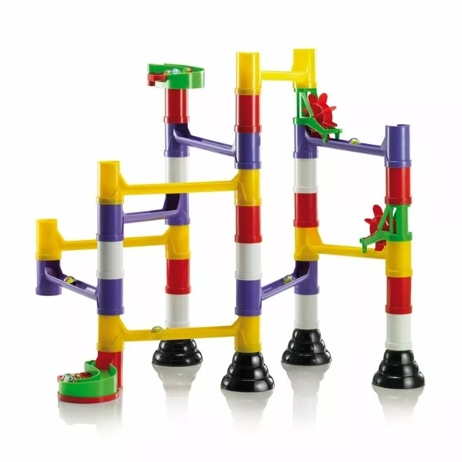 Quercetti - Migoga Basic Marble Run 45 Pieces 6 Quercetti - Migoga Basic Marble Run 45 Pieces - Image 4