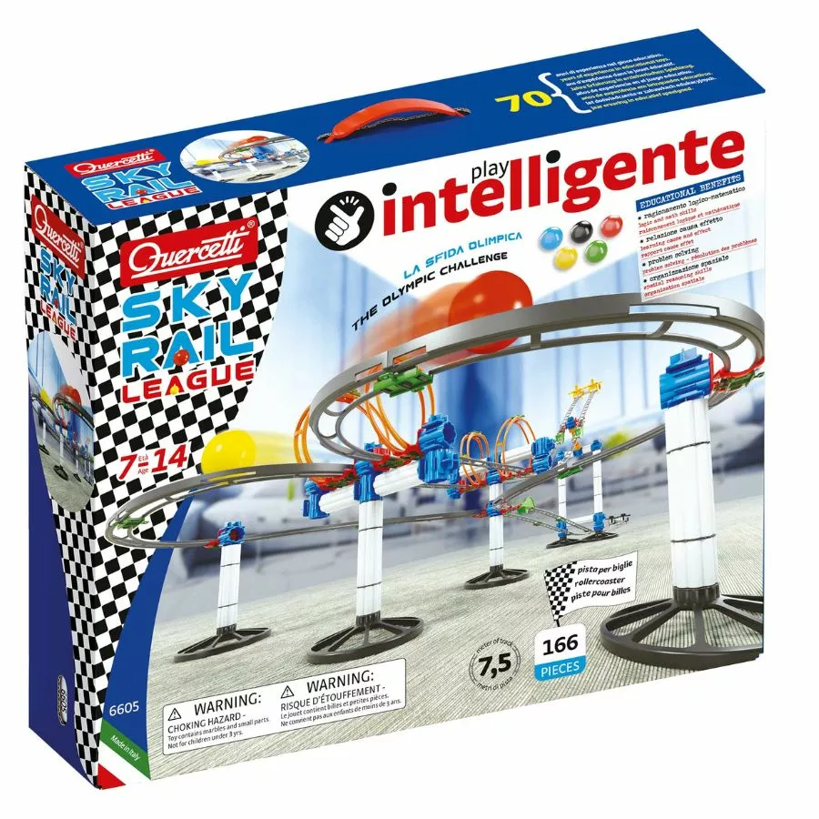 Quercetti - Skyrail League Marble Run 3 Quercetti - Skyrail League Marble Run