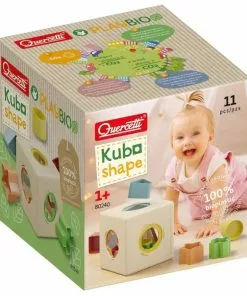 Quercetti - PlayBio: Kubo Shape BioPlastic