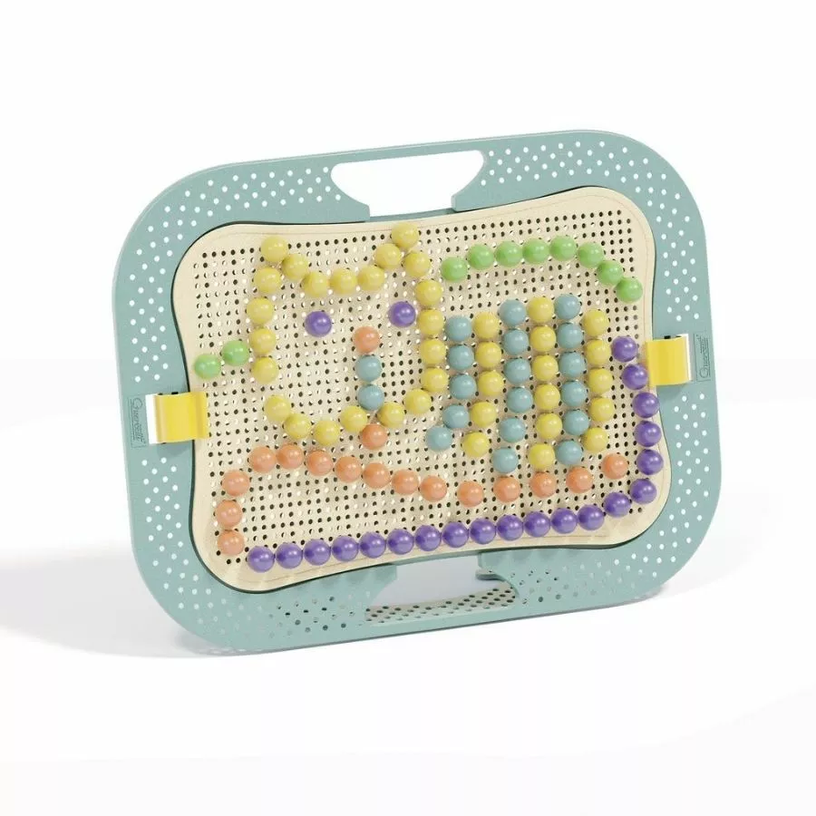 Quercetti - FantaColor Design BioPlastic Peg Board 4 Quercetti - FantaColor Design BioPlastic Peg Board - Image 2