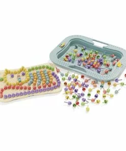 Quercetti - FantaColor Design BioPlastic Peg Board 8 Quercetti - FantaColor Design BioPlastic Peg Board -Educational Toys Shop QI 80903 QuercettiFantaColourDesignBioPlastic 3 1024x1024