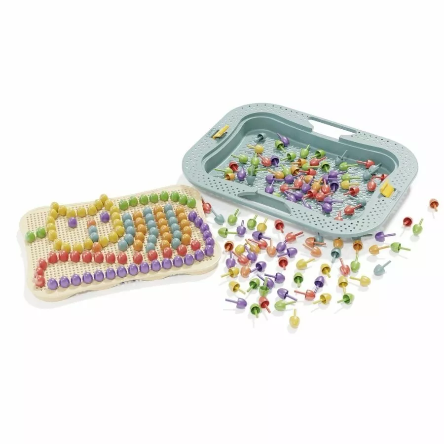 Quercetti - FantaColor Design BioPlastic Peg Board 5 Quercetti - FantaColor Design BioPlastic Peg Board - Image 3