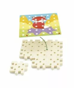 Quercetti - PlayBio Jumbo Peggy First Mosaics Bio Plastic 10 Quercetti - PlayBio Jumbo Peggy First Mosaics Bio Plastic -Educational Toys Shop QI 82271 QuercettiJumboPeggyPlayBio 5 1024x1024