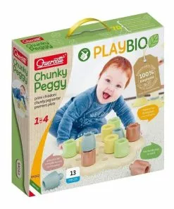 Quercetti - Chunky Peggy Bio Plastic Peg Board