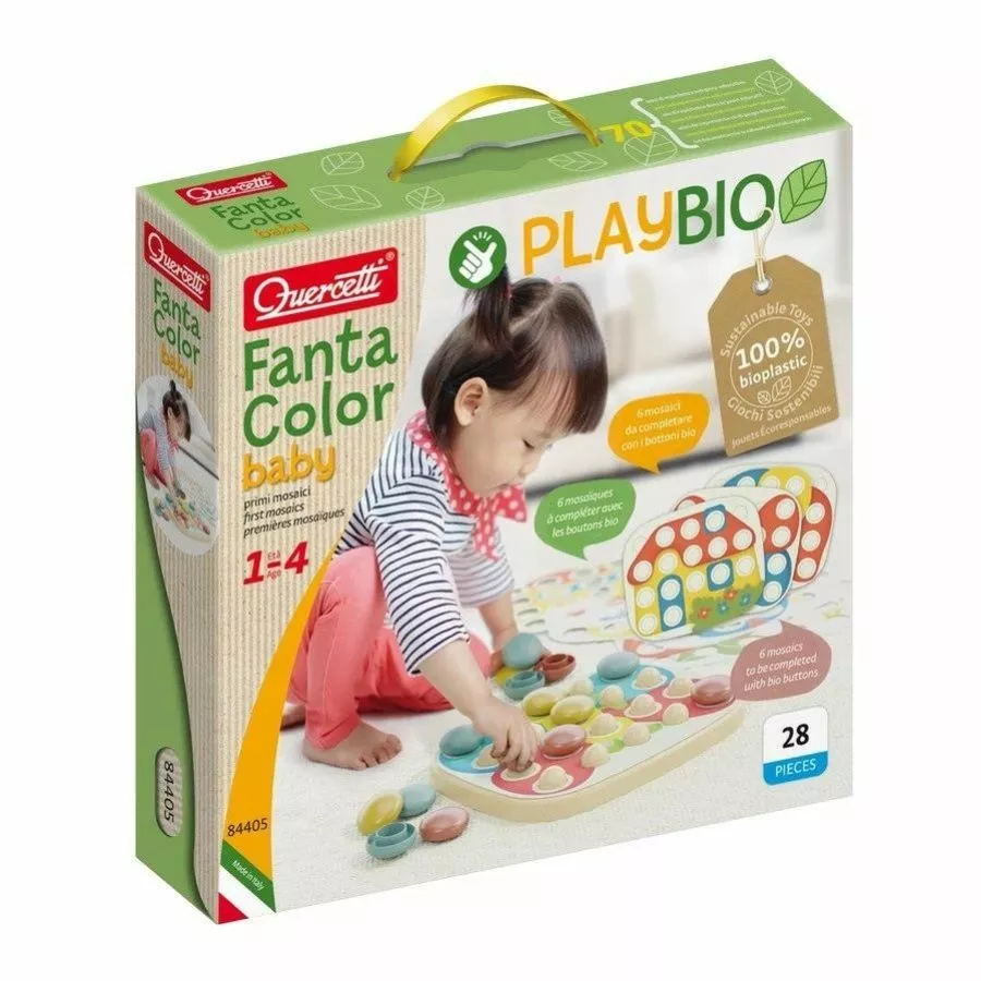Quercetti - FantaColour Baby Bio Plastic 3 Quercetti - FantaColour Baby Bio Plastic