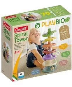 Quercetti - Spiral Tower Play BioPlastic