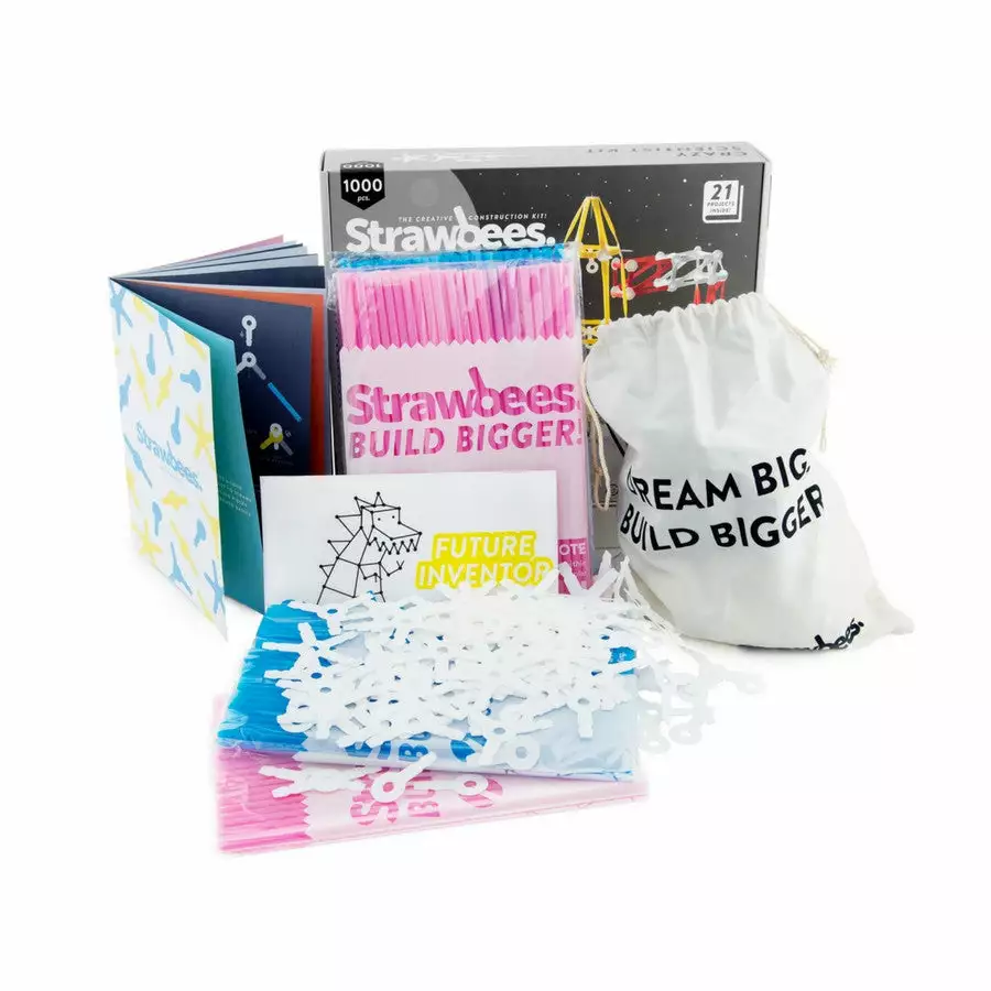 Strawbees - Crazy Scientist Building Kit 4 Strawbees - Crazy Scientist Building Kit - Image 2