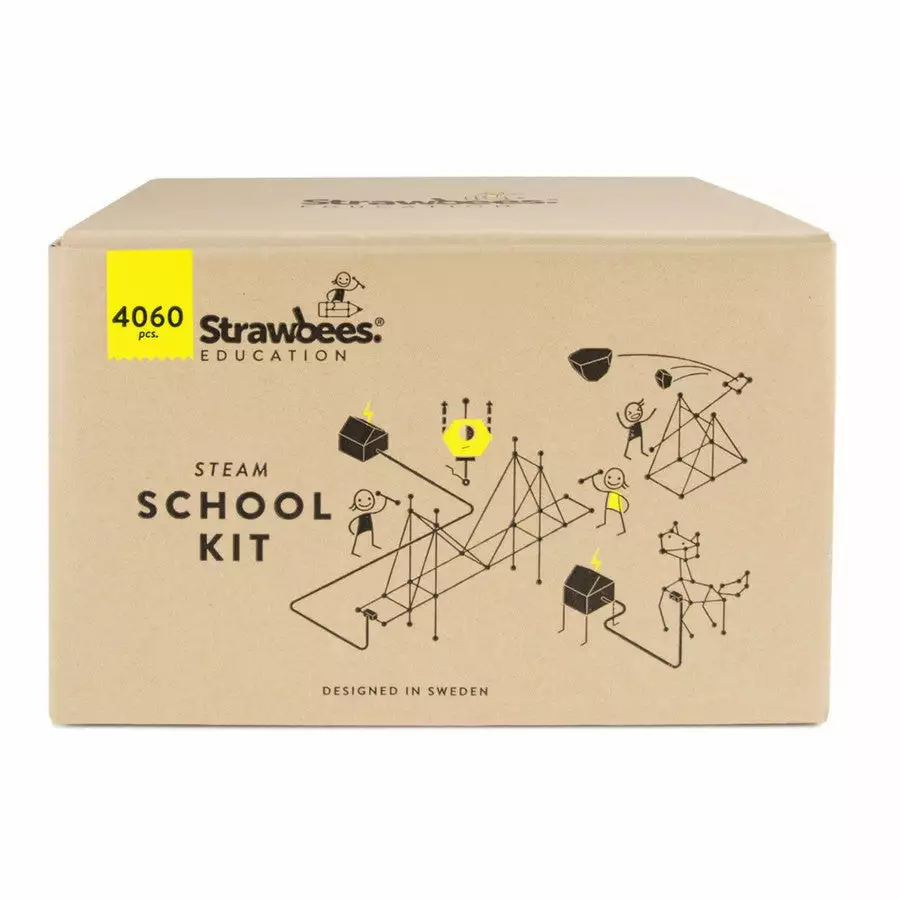 Strawbees - School Builder Kit 4 Strawbees - School Builder Kit - Image 2