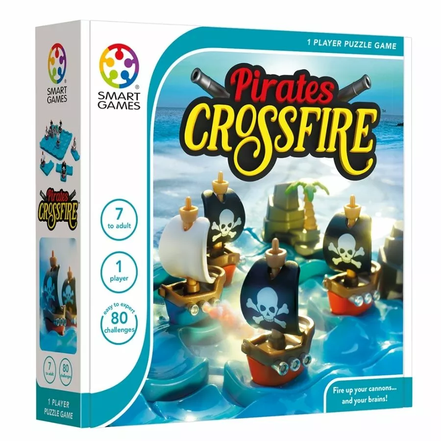 Smart Games - Pirates Crossfire Puzzle Game 3 Smart Games - Pirates Crossfire Puzzle Game