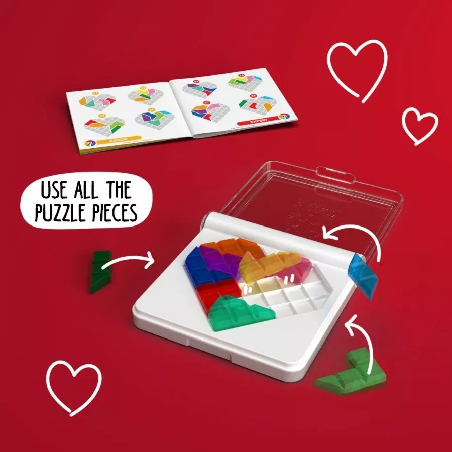 Smart Games - IQ Love Puzzle Game 7 Smart Games - IQ Love Puzzle Game - Image 5