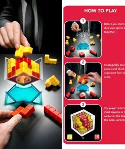 Smart Games - Cube Duel Game 7 Smart Games - Cube Duel Game -Educational Toys Shop SGM201 SmartGamesCubeDuelGame 2 1024x1024