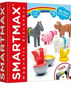 SmartMax Magnetic Discovery - My First Farm Animals 13 SmartMax Magnetic Discovery - My First Farm Animals -Educational Toys Shop SMX221 SmartMax My First Farm Animals 1 1024x1024