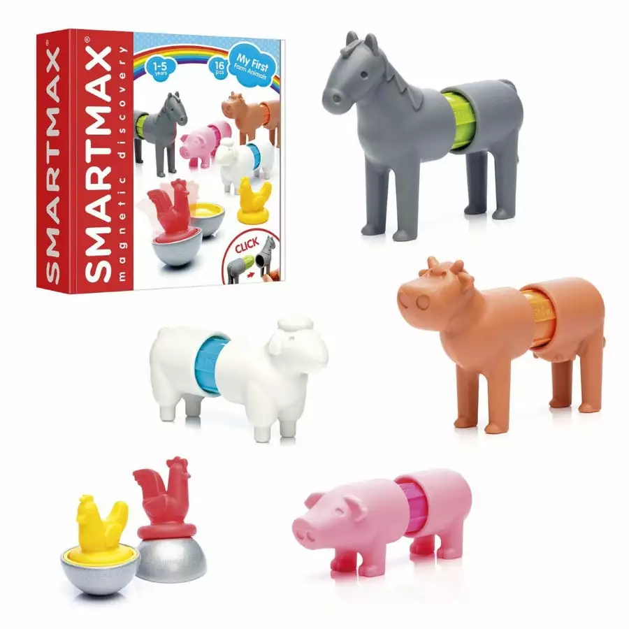 SmartMax Magnetic Discovery - My First Farm Animals 3 SmartMax Magnetic Discovery - My First Farm Animals